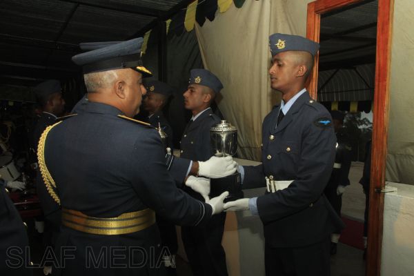 The Commissioning and Passing Out Parade at SLAF Diyatalawa
